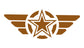 Military Star Hood Decal Sticker for Jeep Wrangler JL, JK, Gladiator, Trucks, Cars, SUV's