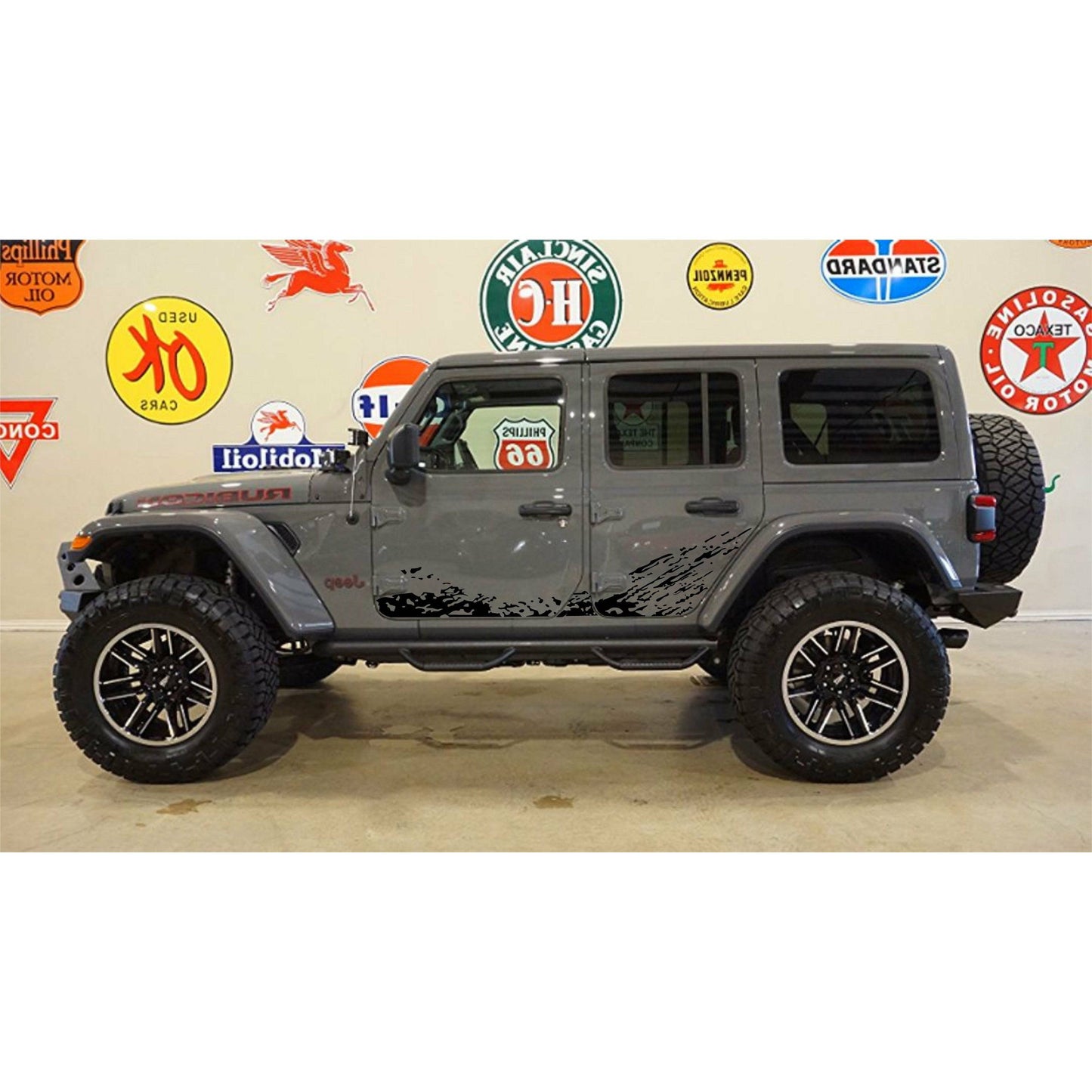 Set of Mud Splash Decals Stickers for Jeep Wrangler JL '19-2022