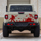 Bigfoot Sasquatch Decal | Soldiers Decal for Jeep Gladiator Tailgate