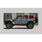 SET OF AMERICAN FLAG KNEELING SOLDIER VINYL DECALS FOR JEEP WRANGLER JL 4-DOOR REAR SIDE WINDOWS