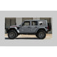 SET OF AMERICAN FLAG KNEELING SOLDIER VINYL DECALS FOR JEEP WRANGLER JL 4-DOOR REAR SIDE WINDOWS