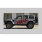 Set of Tire Tracks Decals For Jeep Wrangler JL 4-Door