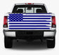 Distressed American Flag Decal Stickers | Patriotic Vinyl Decal for Any Trucks, SUV's, Vans, Tailgates, Bumpers...