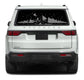 Mountain Silhouette Vinyl Decal for Jeep Wagoneer's Rear Window