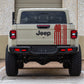 Jeep Gladiator Tailgate "We The People" Distressed American Flag Decal Sticker