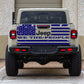 Jeep Gladiator Tailgate "We The People" Distressed American Flag Decal Sticker