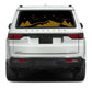 Mountain Silhouette Vinyl Decal for Jeep Wagoneer's Rear Window